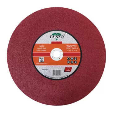 Red Cut-off Wheels for Stationary Machines-41WA 1net