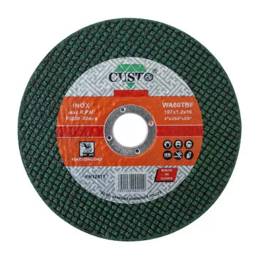 Flat Green Cut-off Wheel-41WA 2net Green Small Label