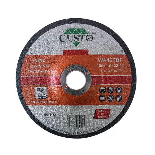 Cut of Wheel depressed center cut off wheel