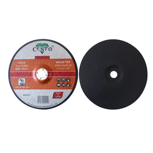 Inox Disc depressed center cut off wheel