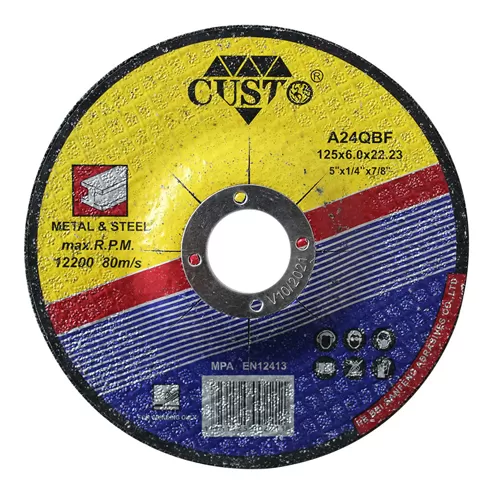 Abrasive Discs for Metal
