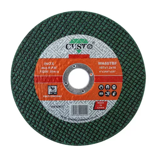 green cutting disc wheel Inox Cutting Disc for Stainless Steel green cut off wheel