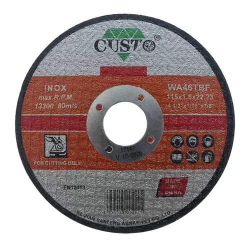 Inox Cutting Disc for Stainless Steel