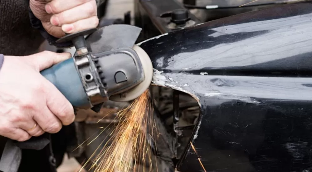use of abrasive wheels