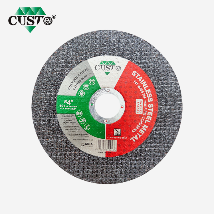 Flat Stainless Steel Cut-off Wheel-107*1.2