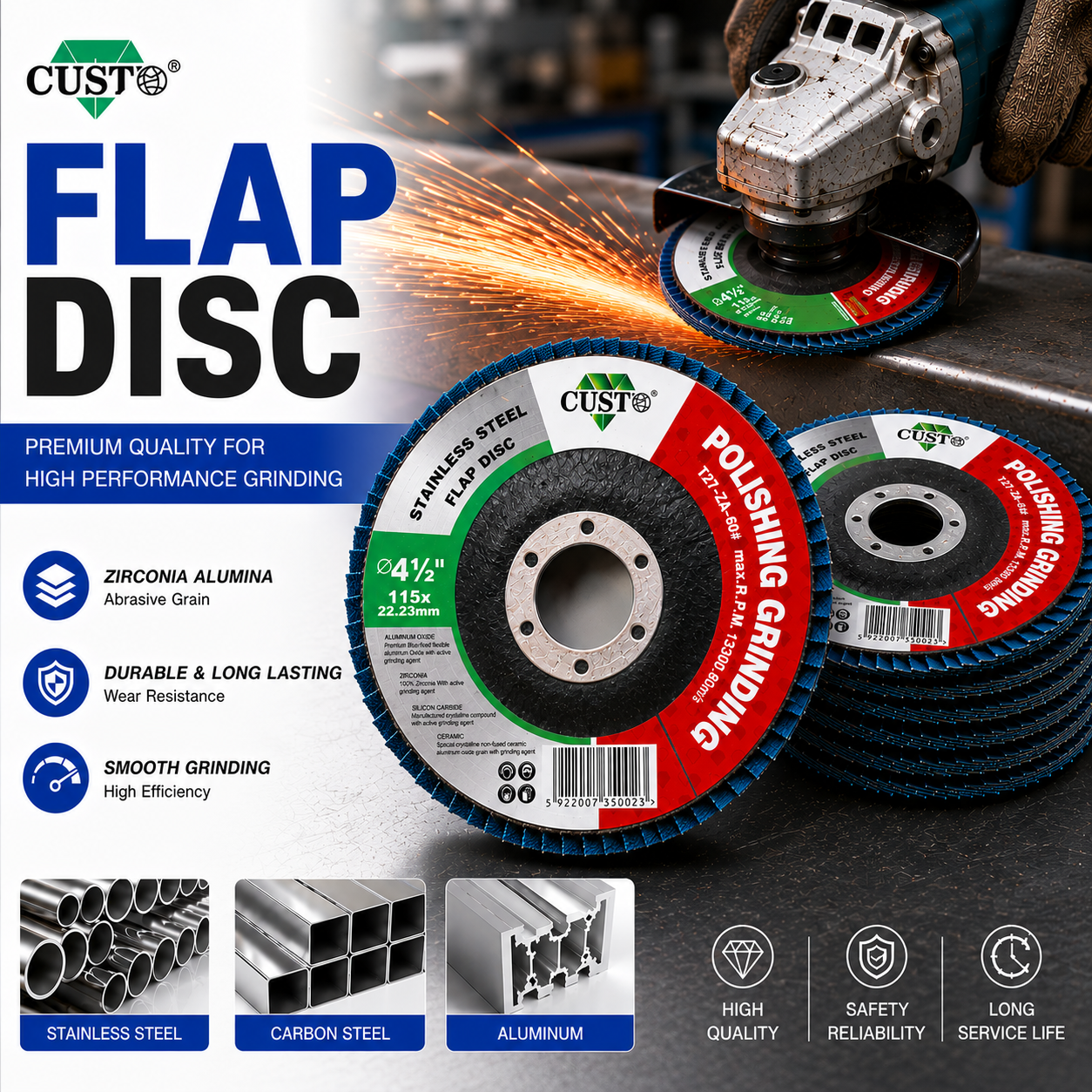 ALUMINUM Flap Wheel 11