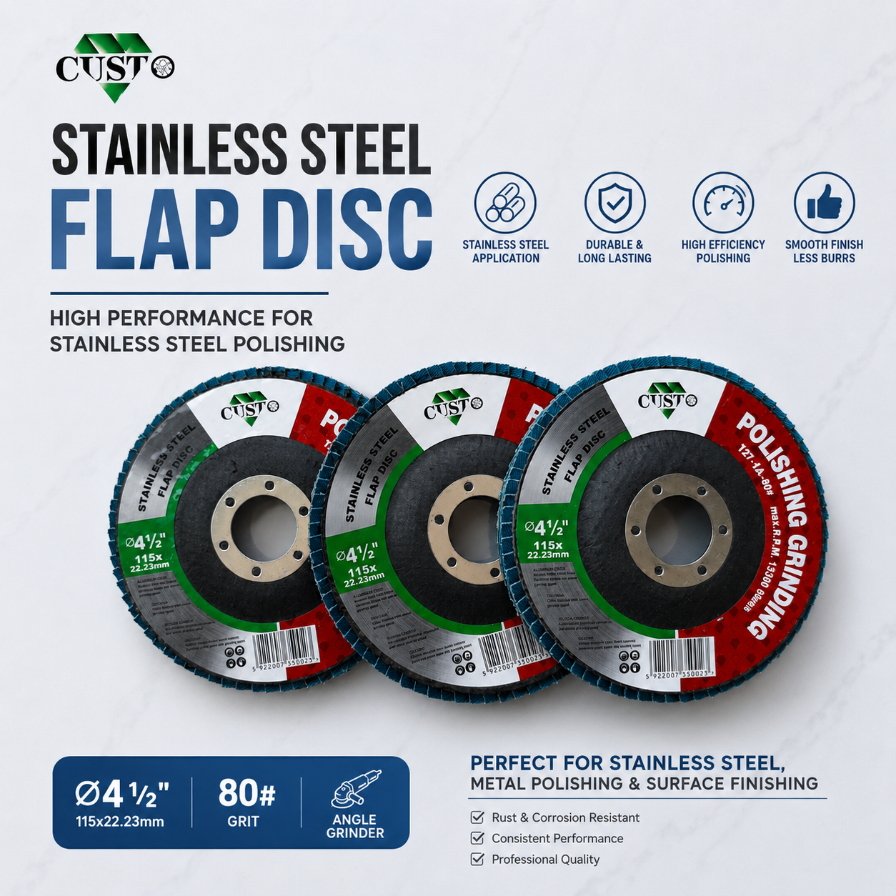 ALUMINUM Flap Wheel 13