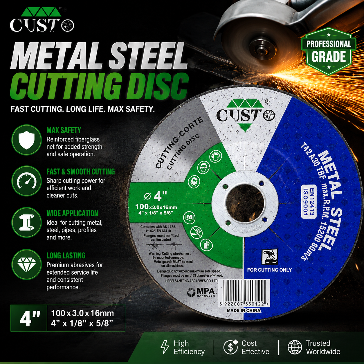 Cut-off Wheels for Stationary Machines-100