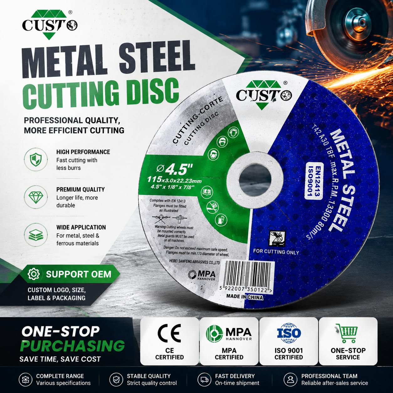 Cut-off Wheels for Stationary Machines-115