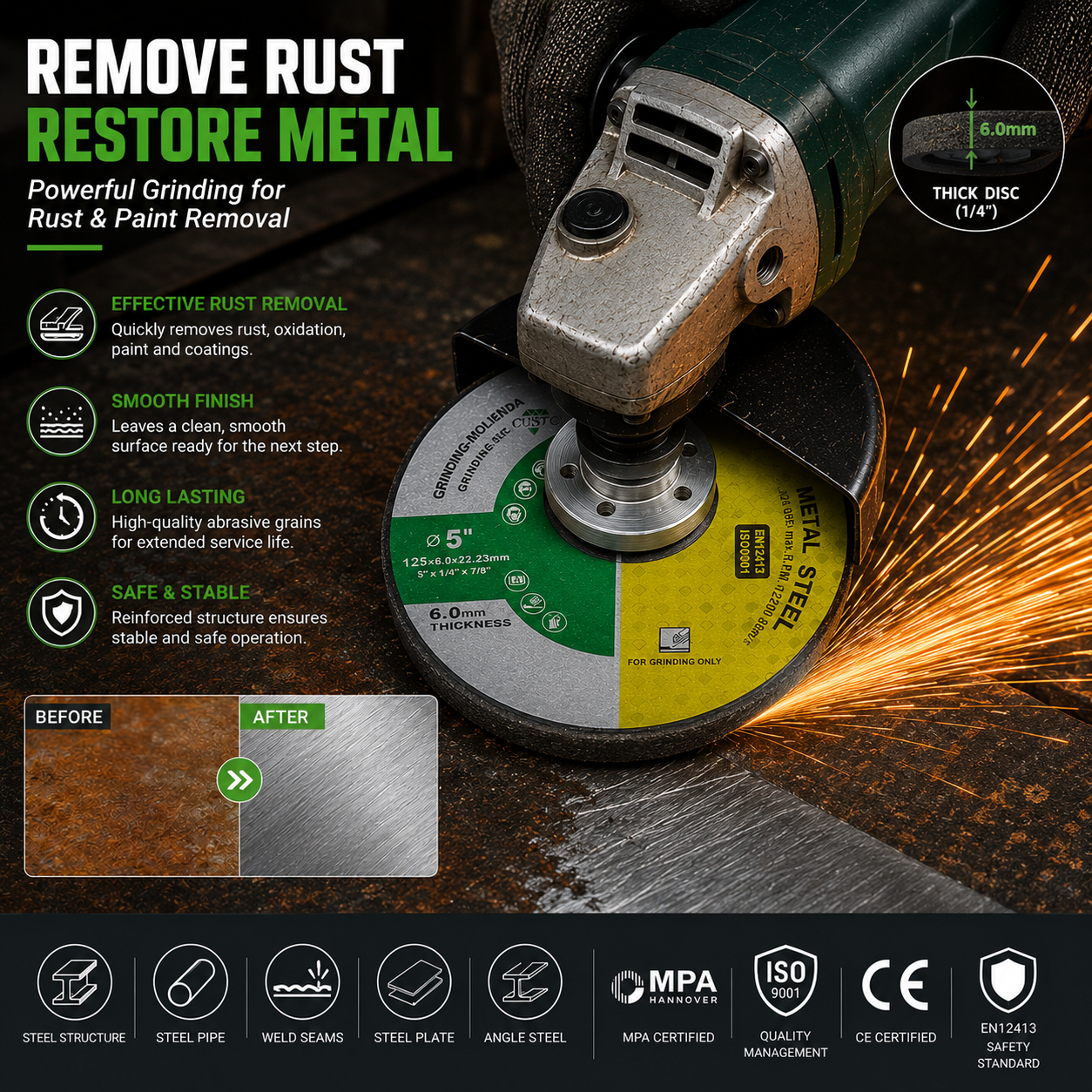 METAL Grinding Wheel 125