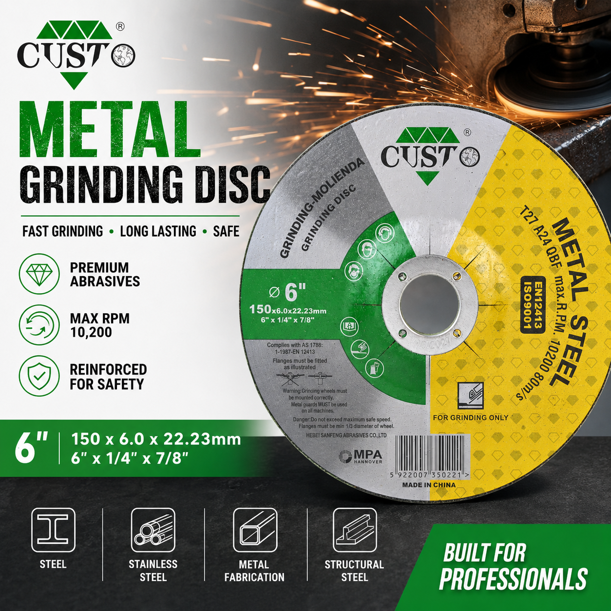 METAL Grinding Wheel 150